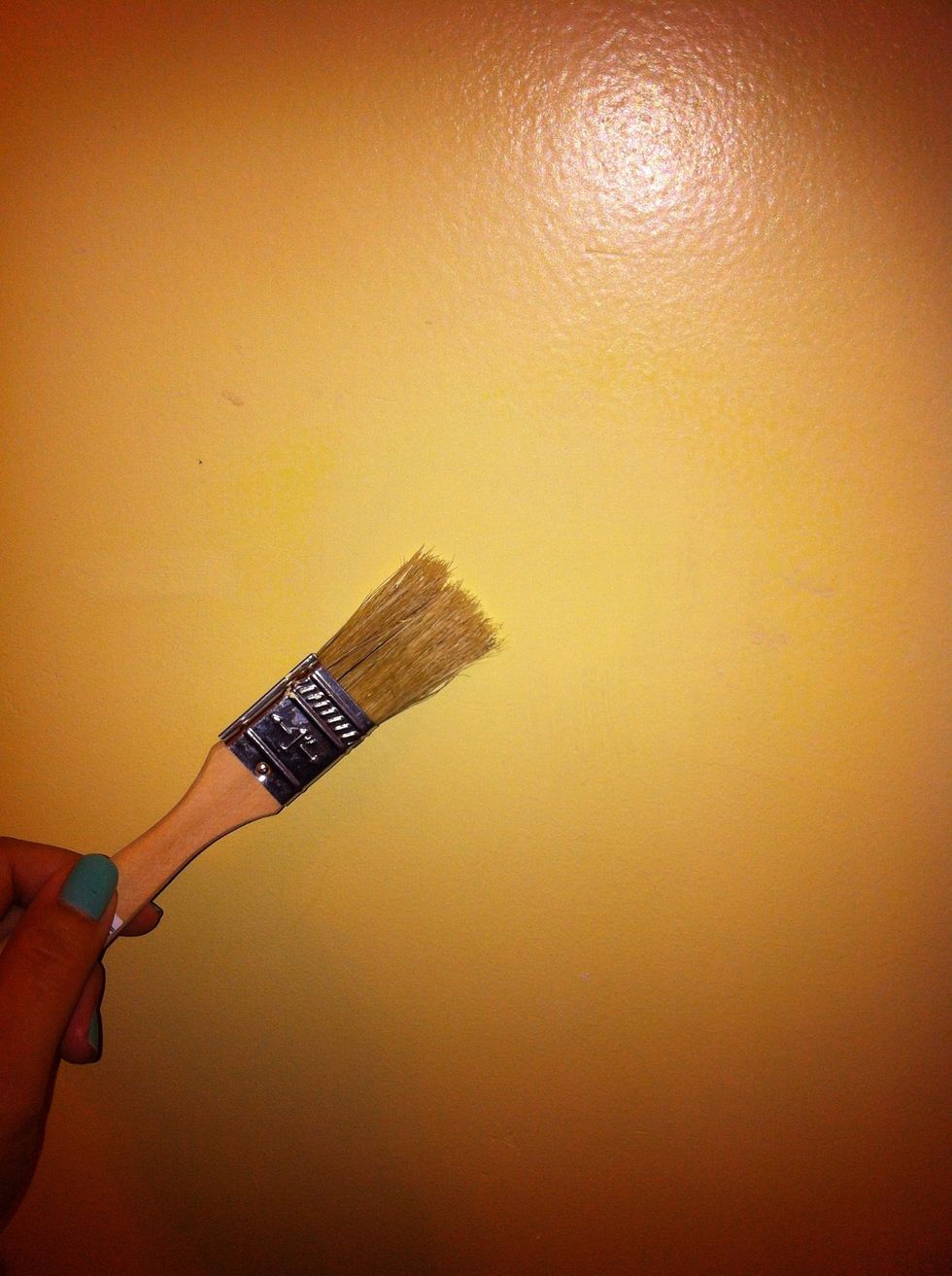 Paint desired color and its just like brand new! The paint may appear a different shade at first but once it's completely dry it'll blend perfectly.