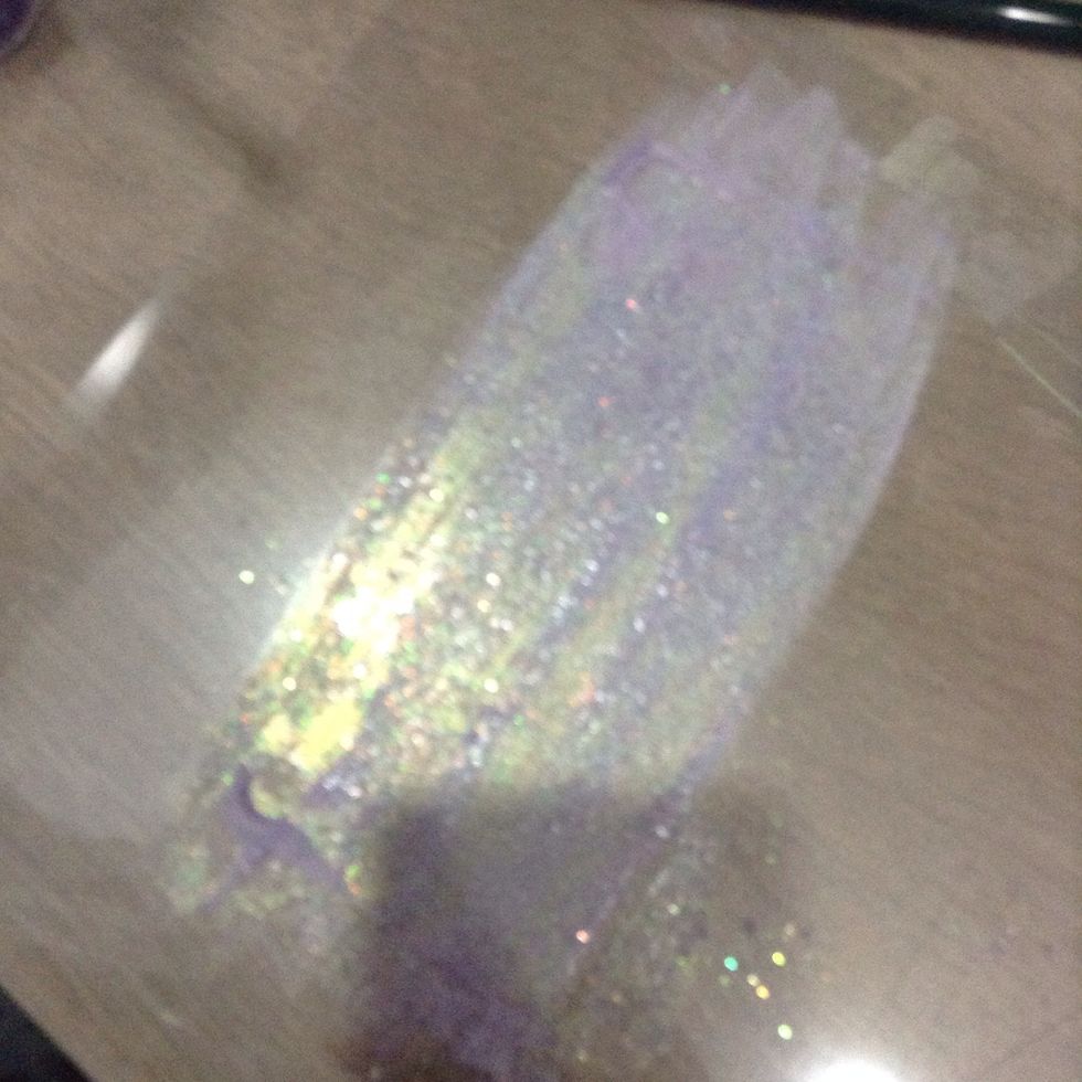 Paint it on the cutout.