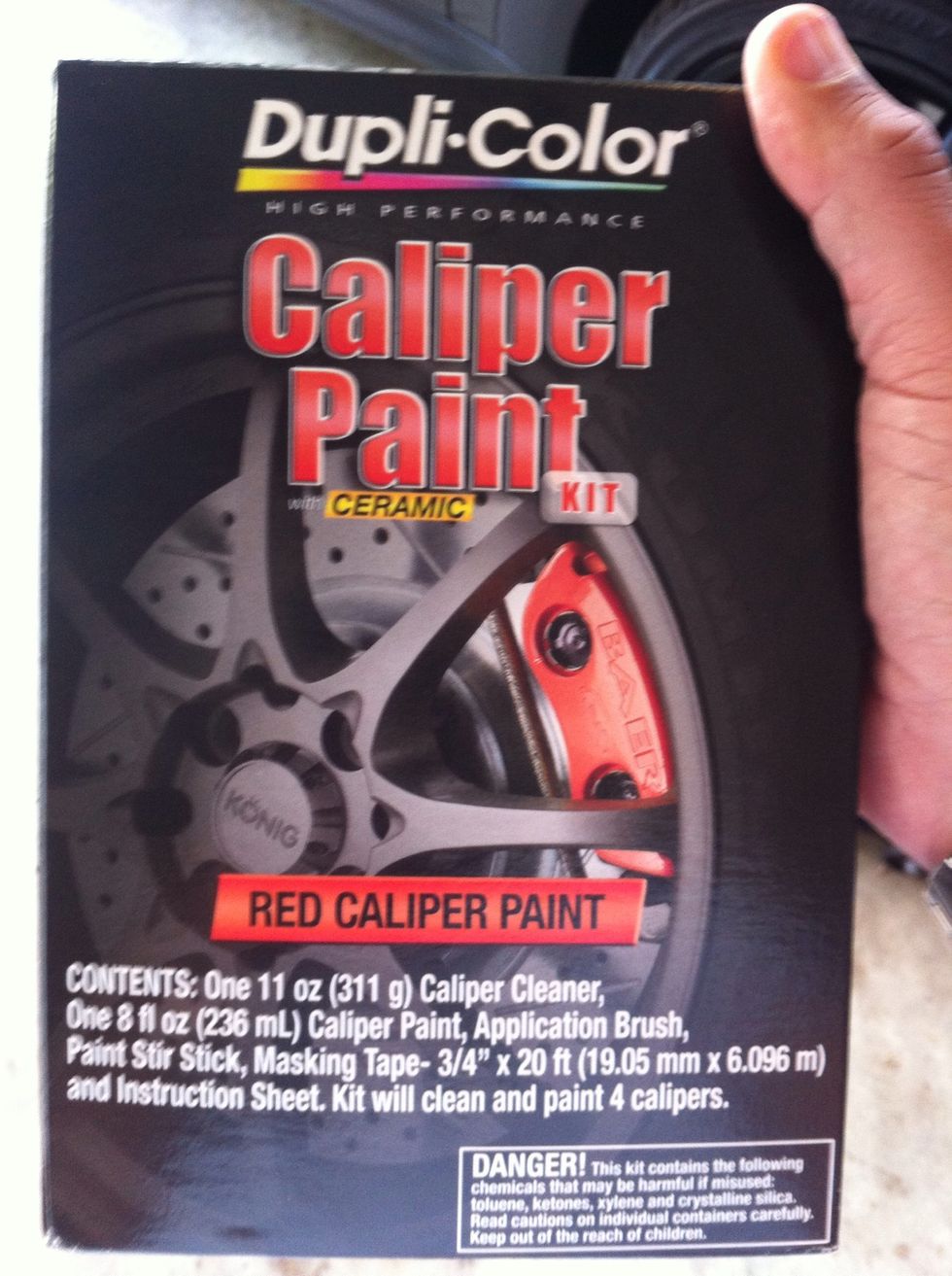 Paint Kit bought from Auto  Zone