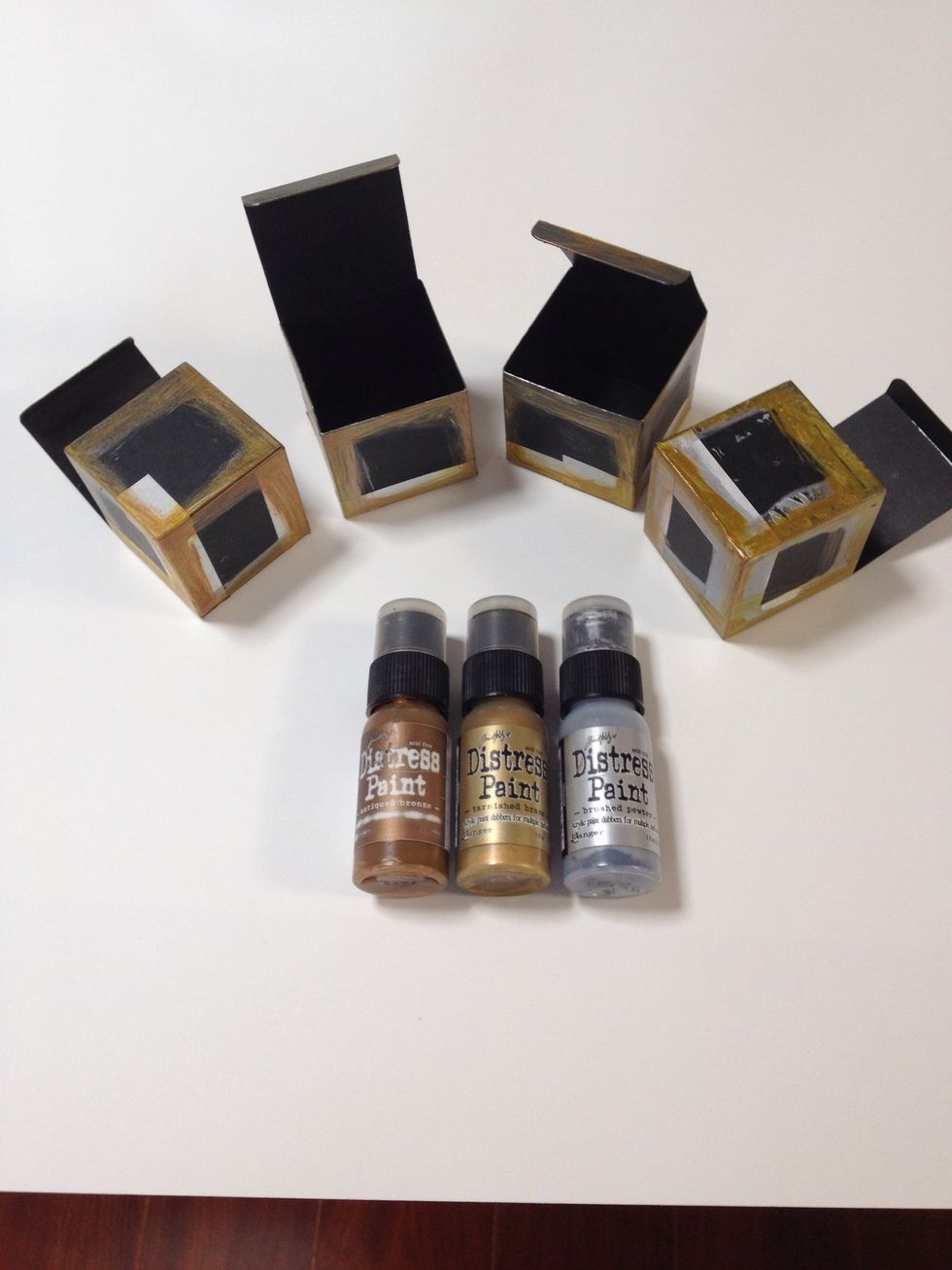 Paint the all corners with tease colors