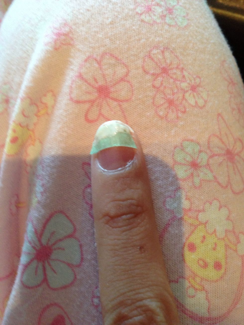Paint the tip white
