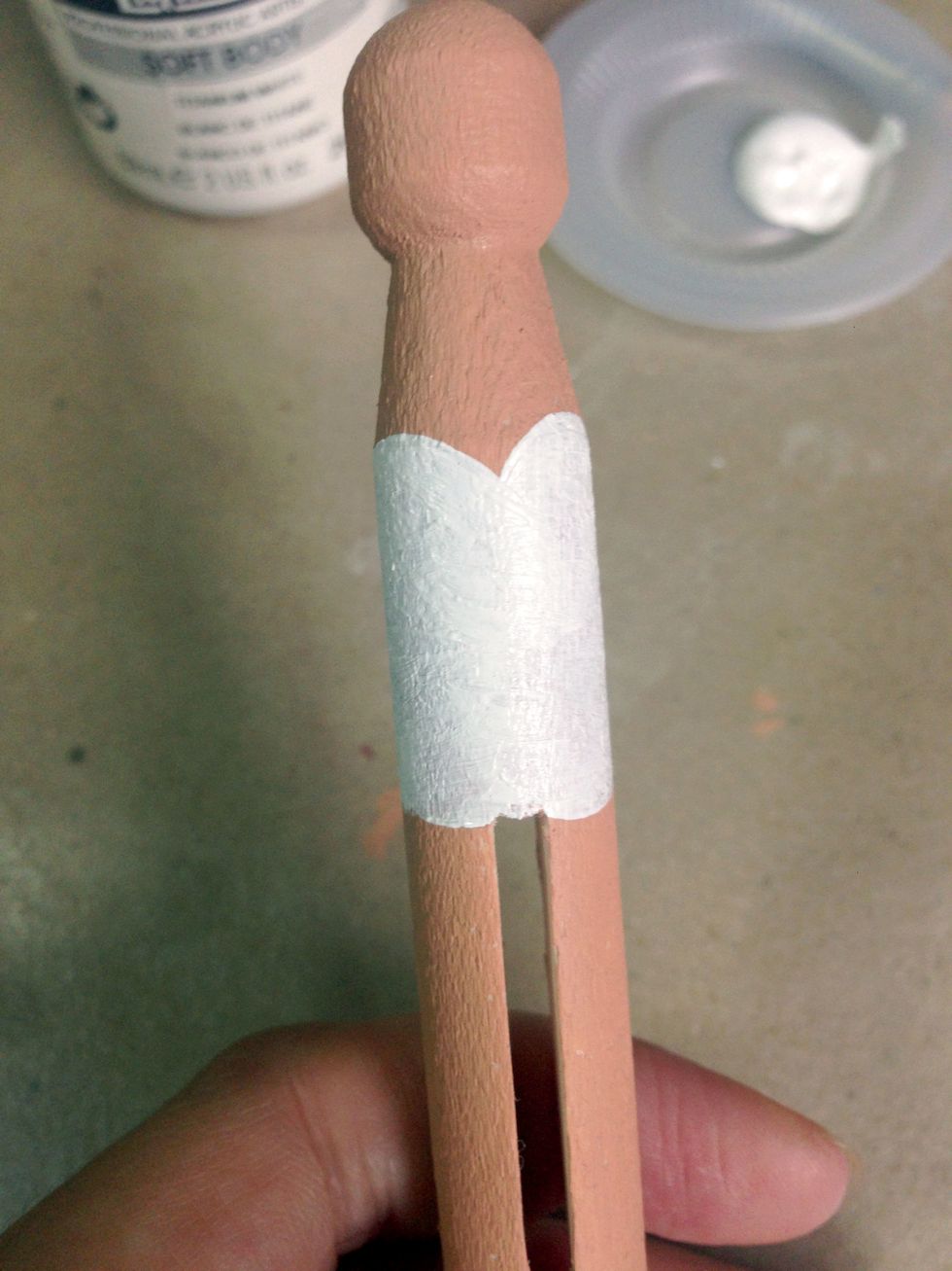 Paint till this length will do...