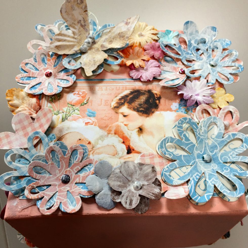 Paint withe White Gesso