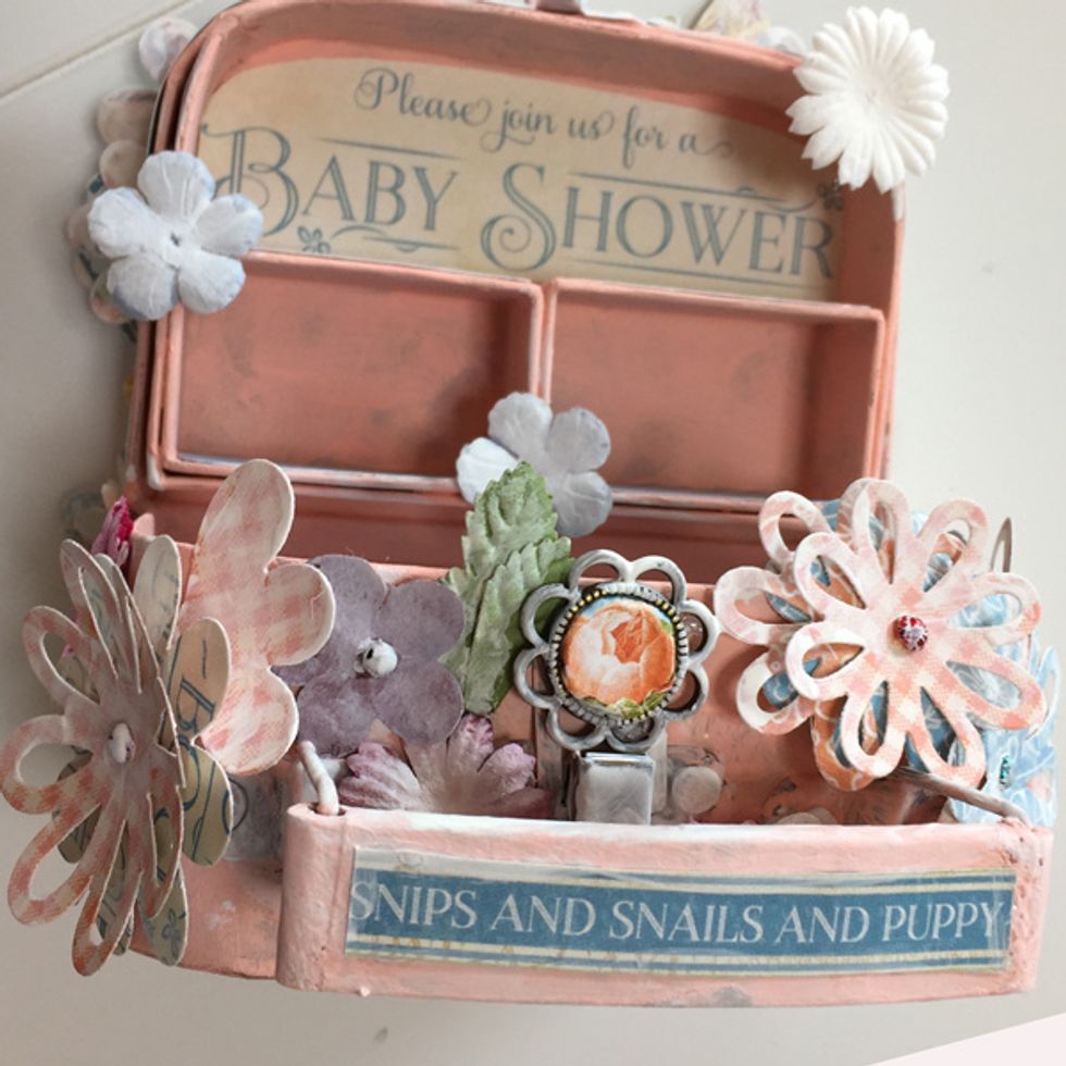 Paint withe White Gesso