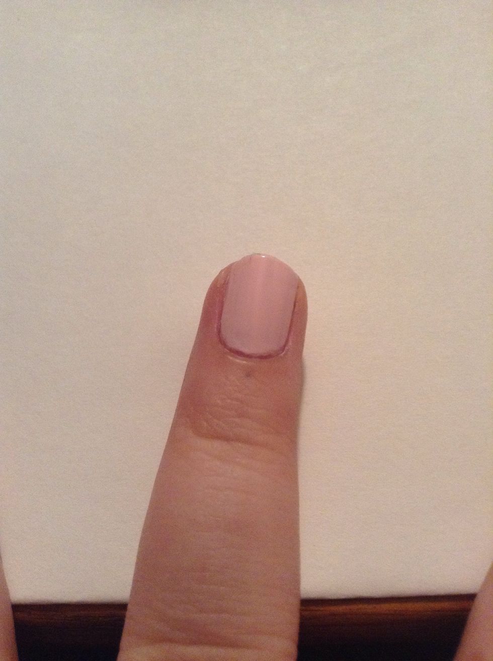 Paint your base coat, and then your base color.