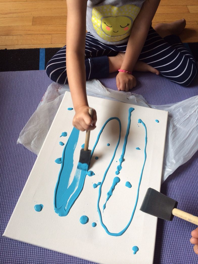 Create a Canvas with your child's drawings