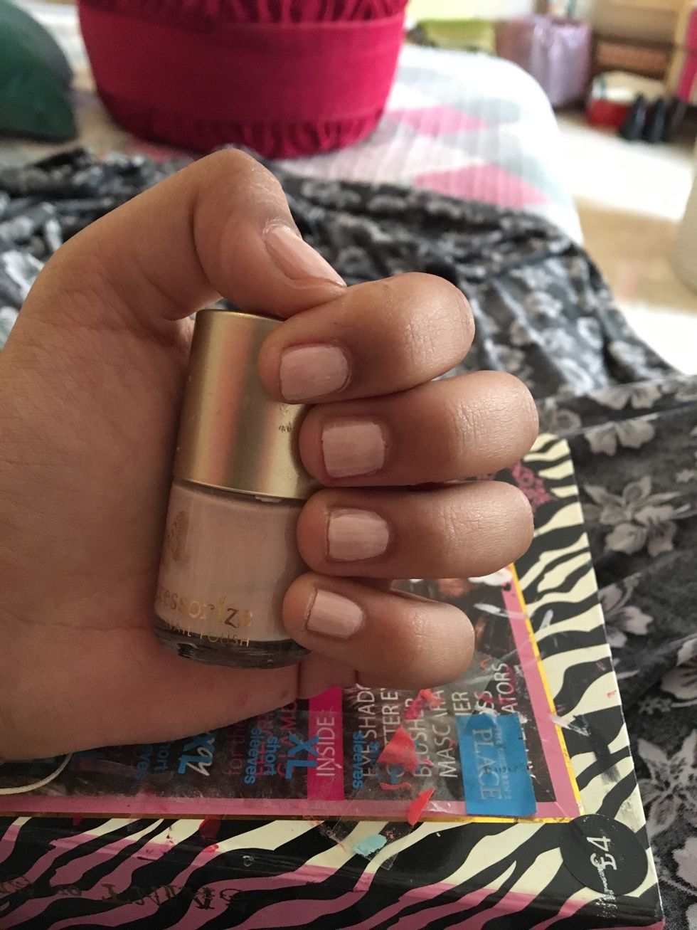 Paint your nails a nude colour