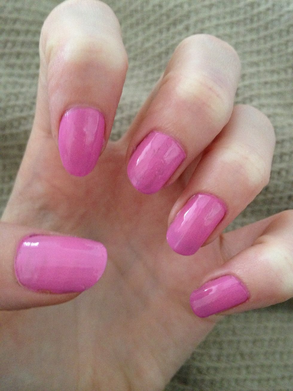 Paint your nails pink.