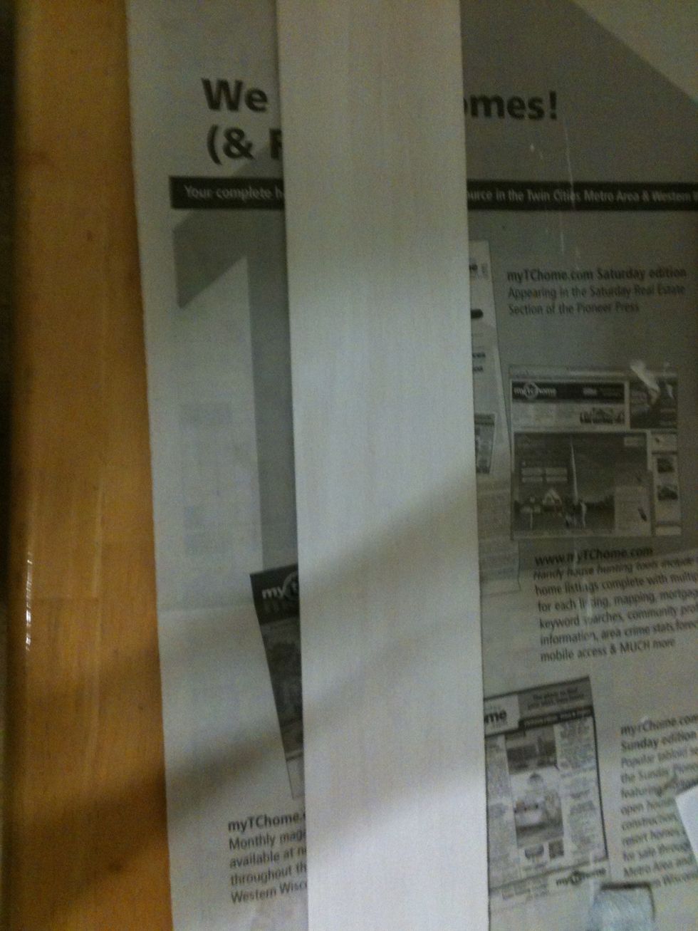 Paint your strip a solid color