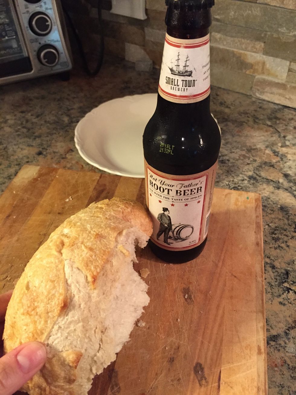 Pair it with some crusty bread and something to drink!