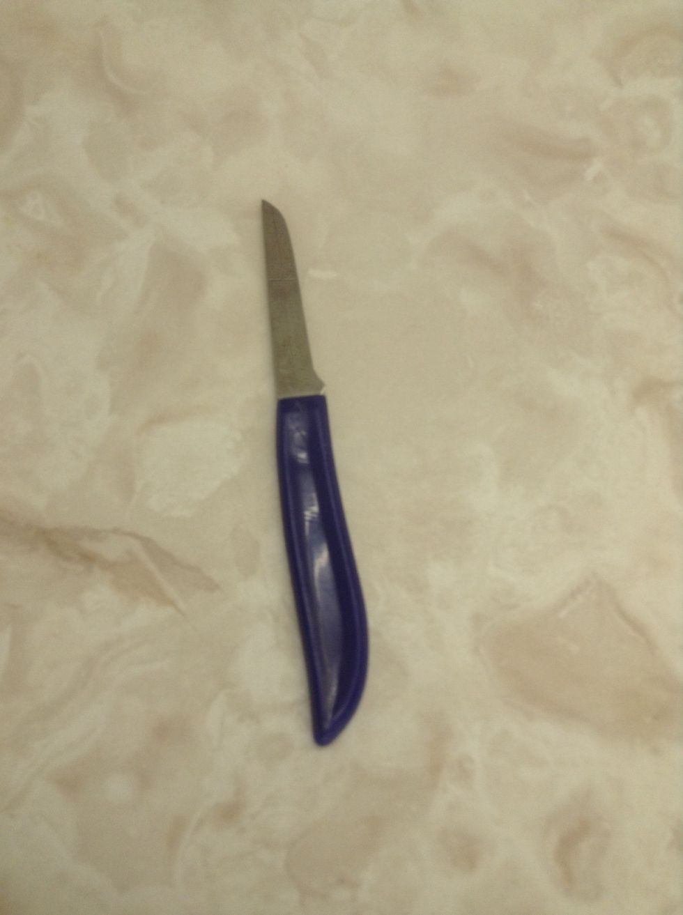 Pairing knife. Used for cutting pairs. (Do you like my pun?) I can use a pairing knife to make horrible puns.