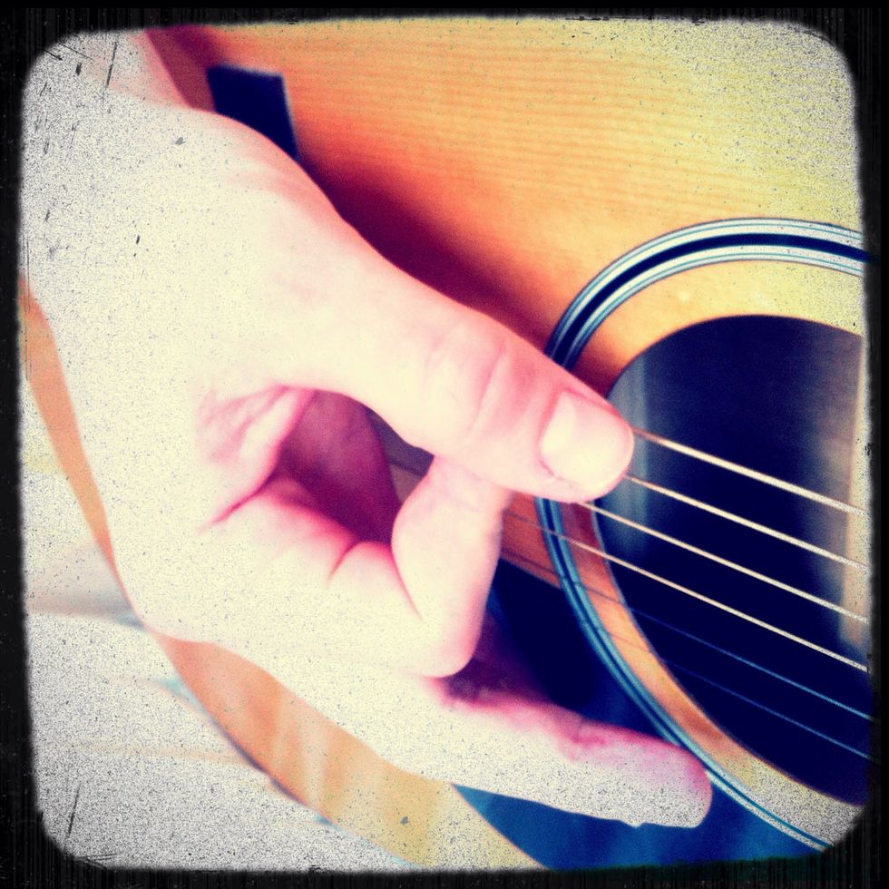 Palm mute. Start here. Probably the most important part.