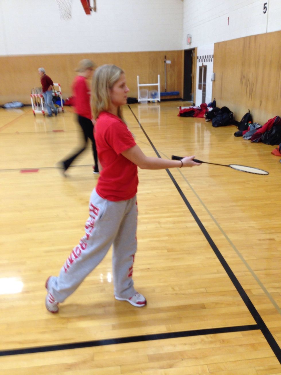 Pancake- use a short swing up with the shuttle's flight; allow your racquet to tumble the shuttle over the neck.