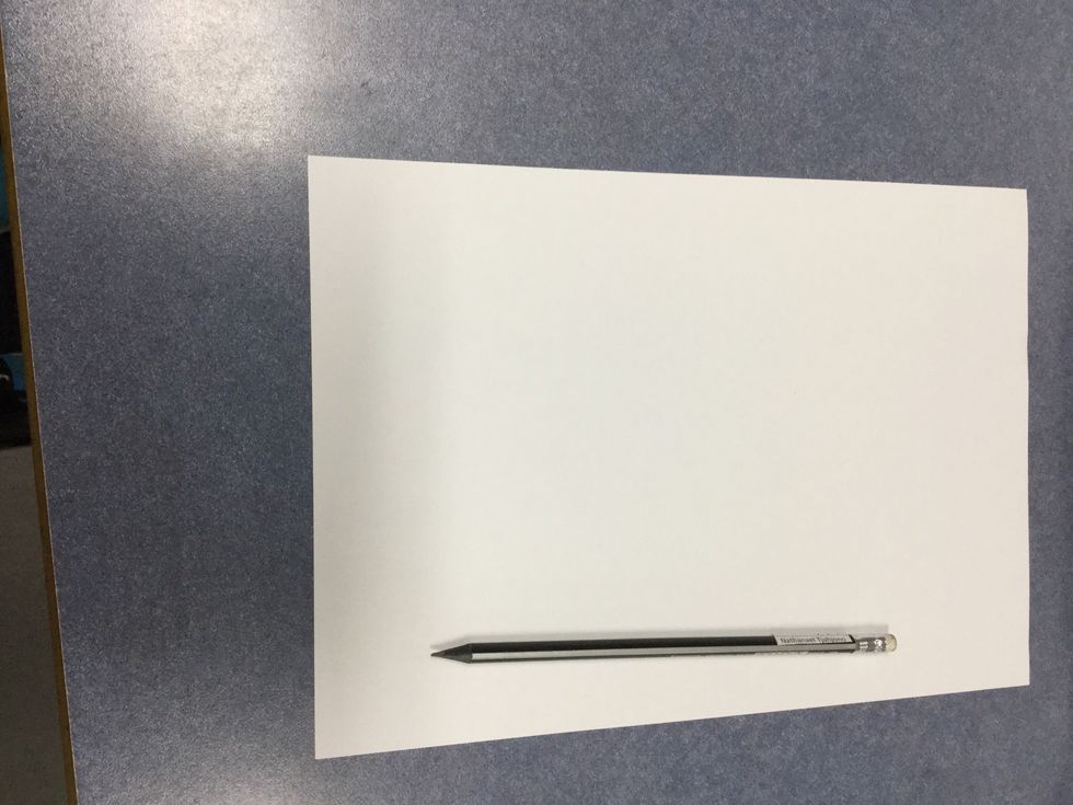 Paper and pencil