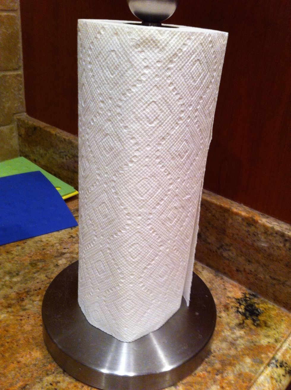 Paper towels! For cleaning stuff up. Try to shove this into the area where somebody else will find it so that they will be the ones to have to clean stuff, not you.