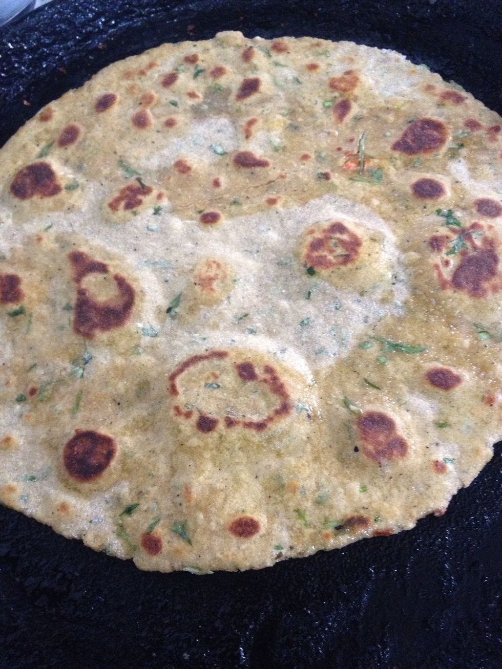 Paratha is ready