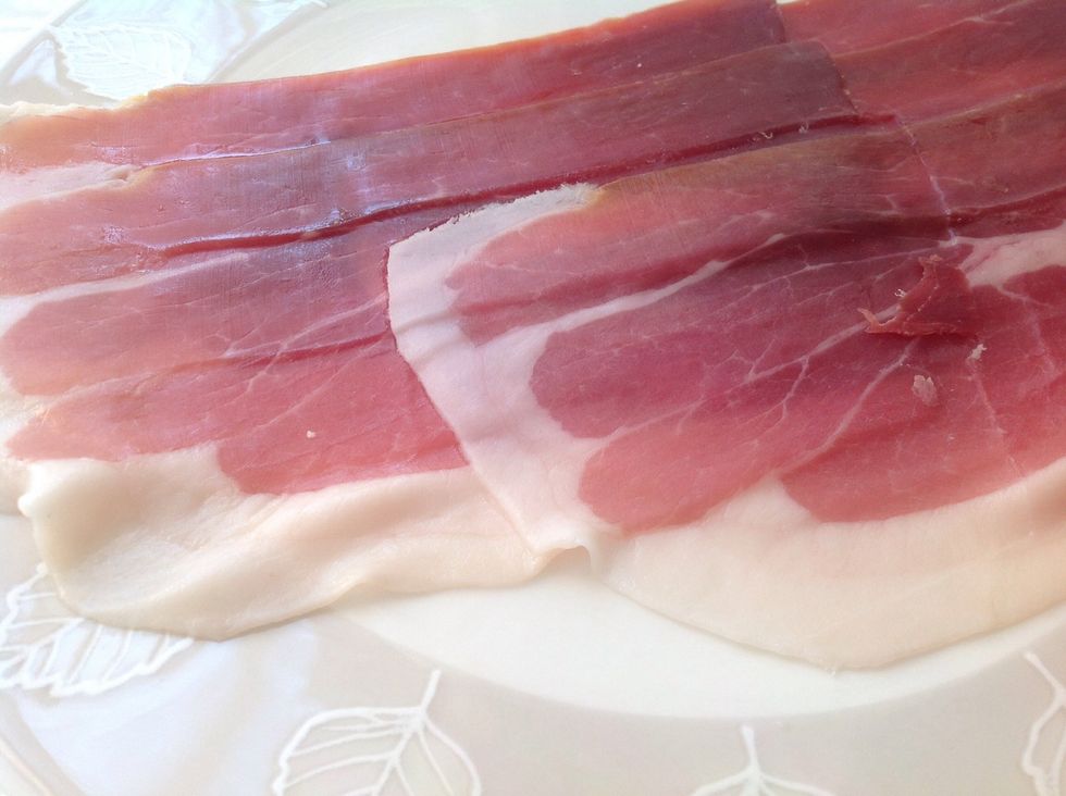 Parma crudo ham,