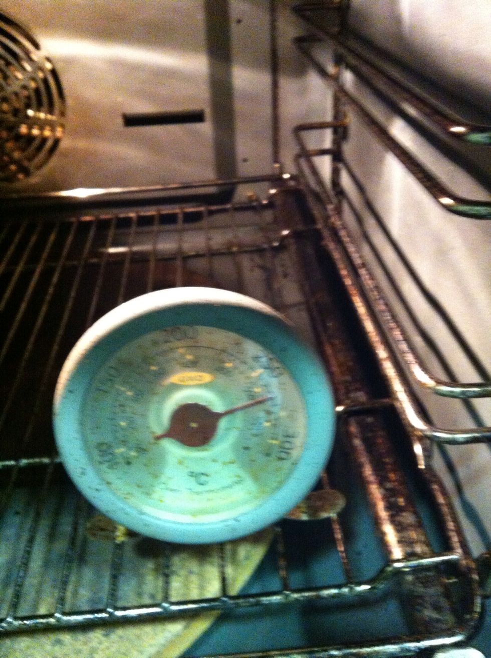 - Part 5 - The next morning preheat the oven to 500\u00ba with a Dutch oven in the oven