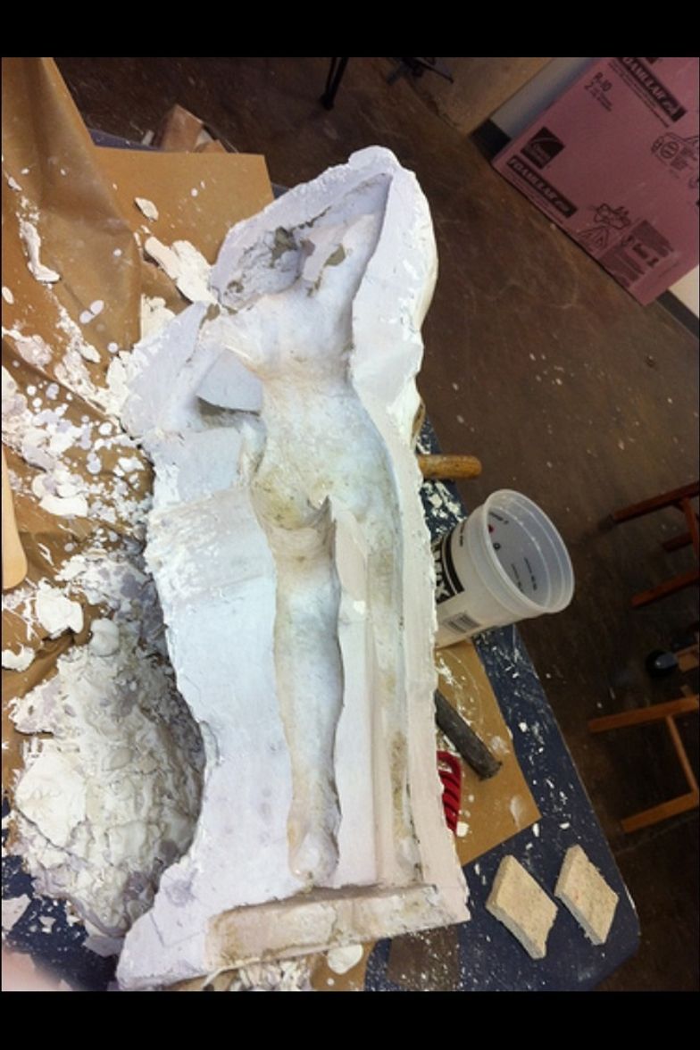 How to make a plaster casting in a waste mold - B+C Guides