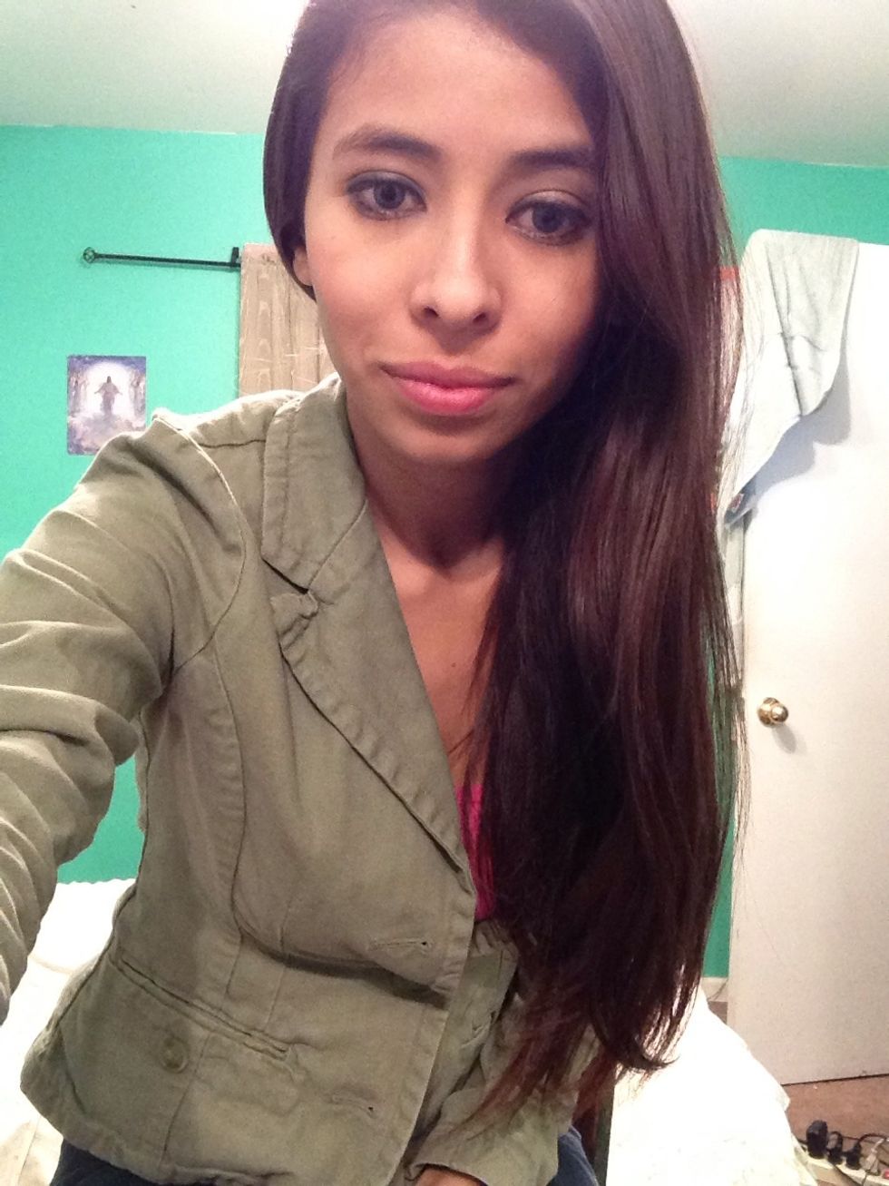 Part your hair to the side