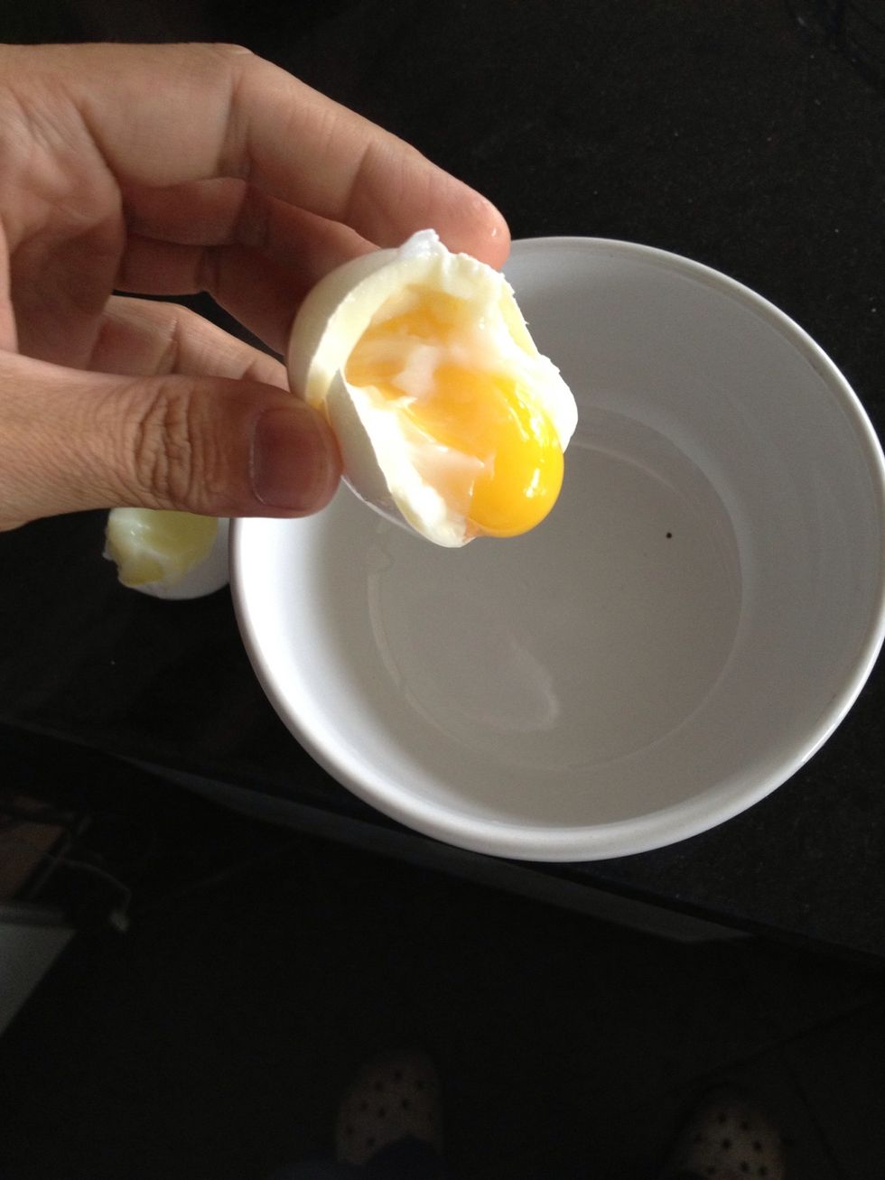 Partimos con mucho cuidado por la mitad