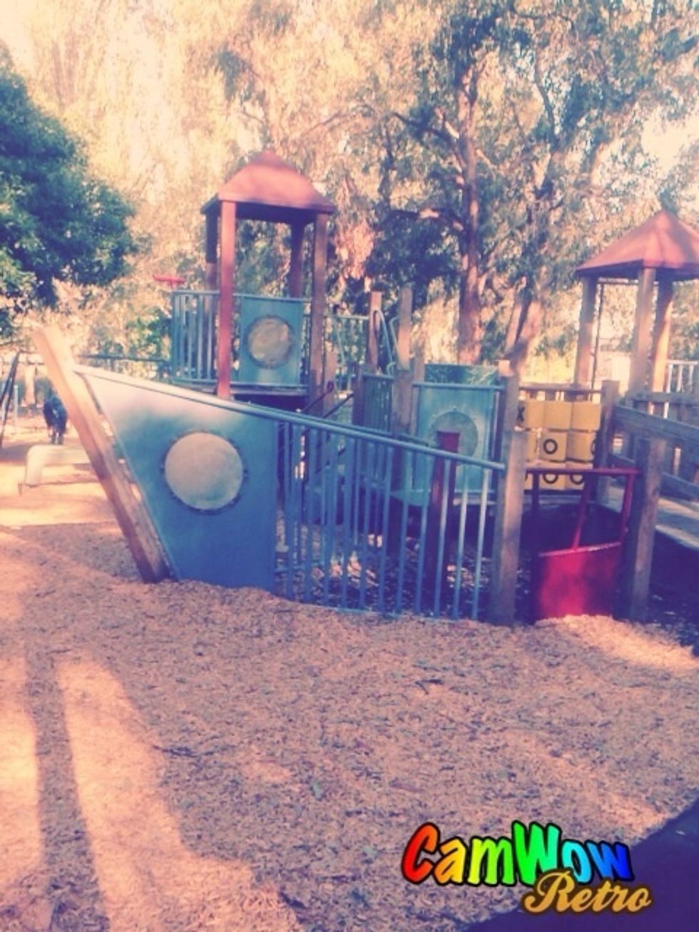 Pass the playground used by children and their families