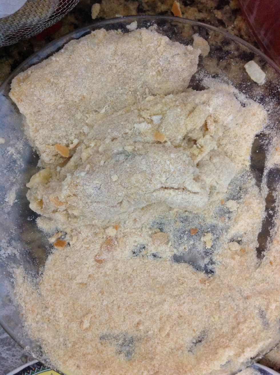 Passado as etapas do frango, ficar\u00e1 desse jeito