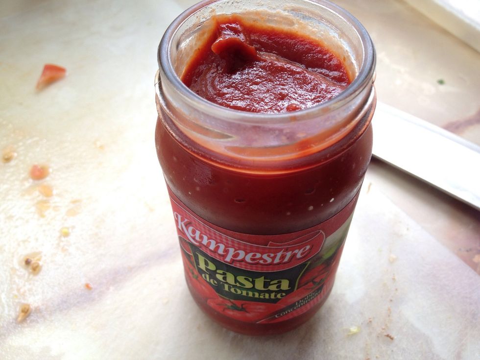 Pasta de tomate, color y mas sabor
