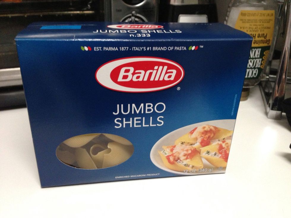 Pasta shells you will be needing.