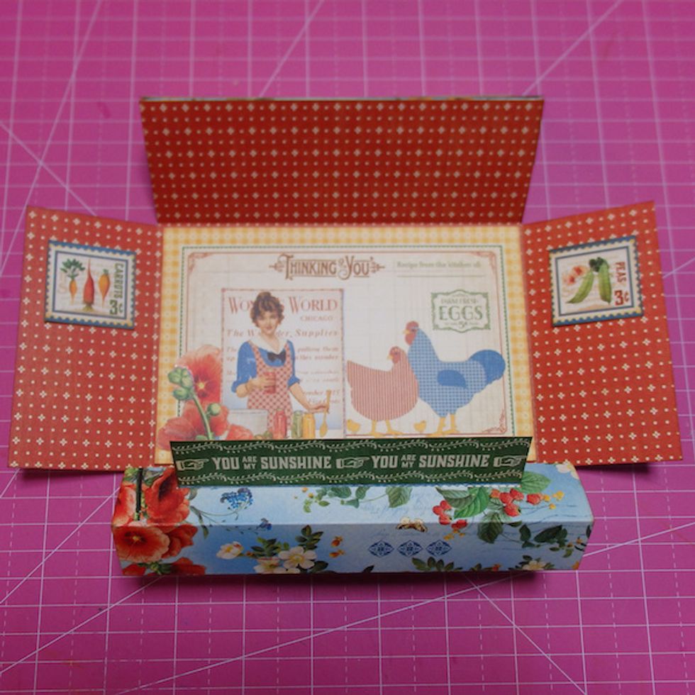 Paste a decoration
