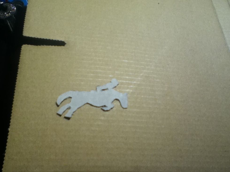 Paste it AGAIN on ANOTHER cardboard