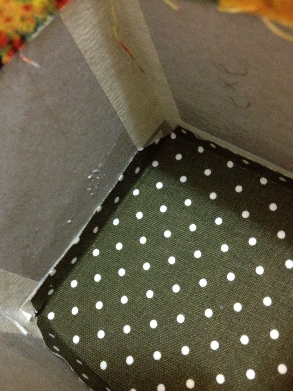 Paste the bottom first