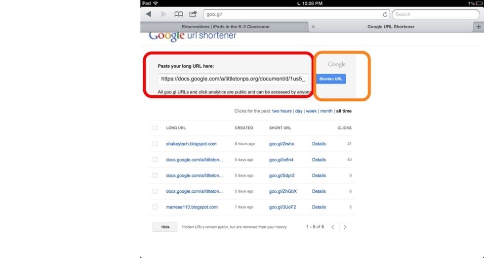 How to shorten a long url and make a qr code B+C Guides