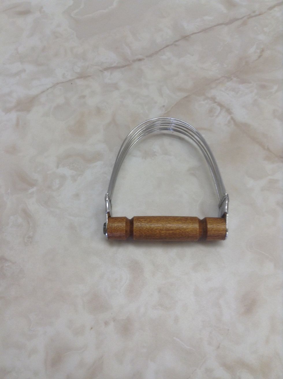 Pastry blender. As the name implies, it is used for blending pastries. I can use a pastry blender to make pastries.