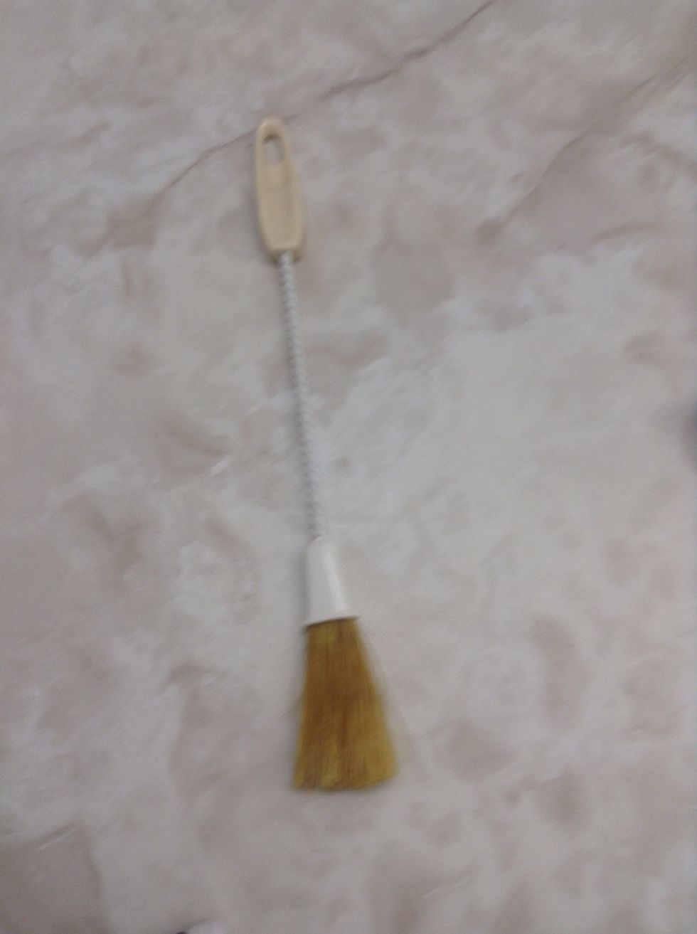 Pastry brush. Used for brushing a pastry with a liquid. I can use a pastry brush to brush a pastry.