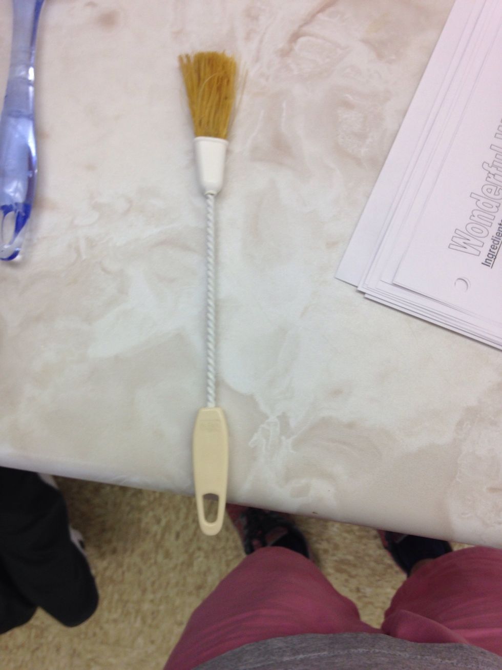 Pastry Brush  Used to spread butter  I can spread butter using a pastry brush