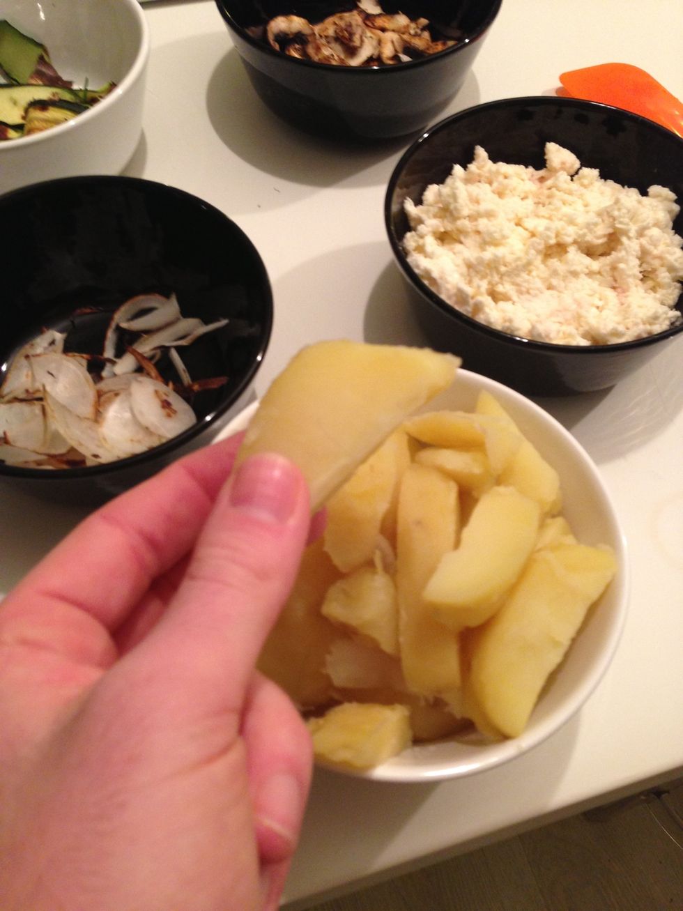 Patate lesse - boiled potatoes