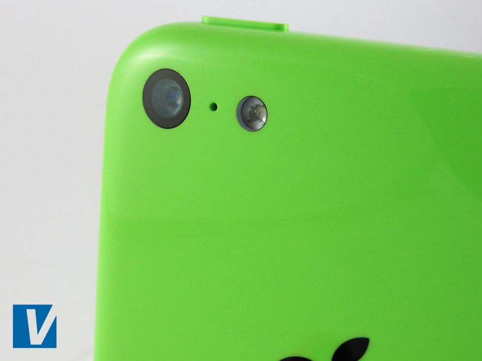 Pay close attention to every detail of the camera lens. The position of the lens and flash, the space between the two features, the edging of each piece and the overall finish.