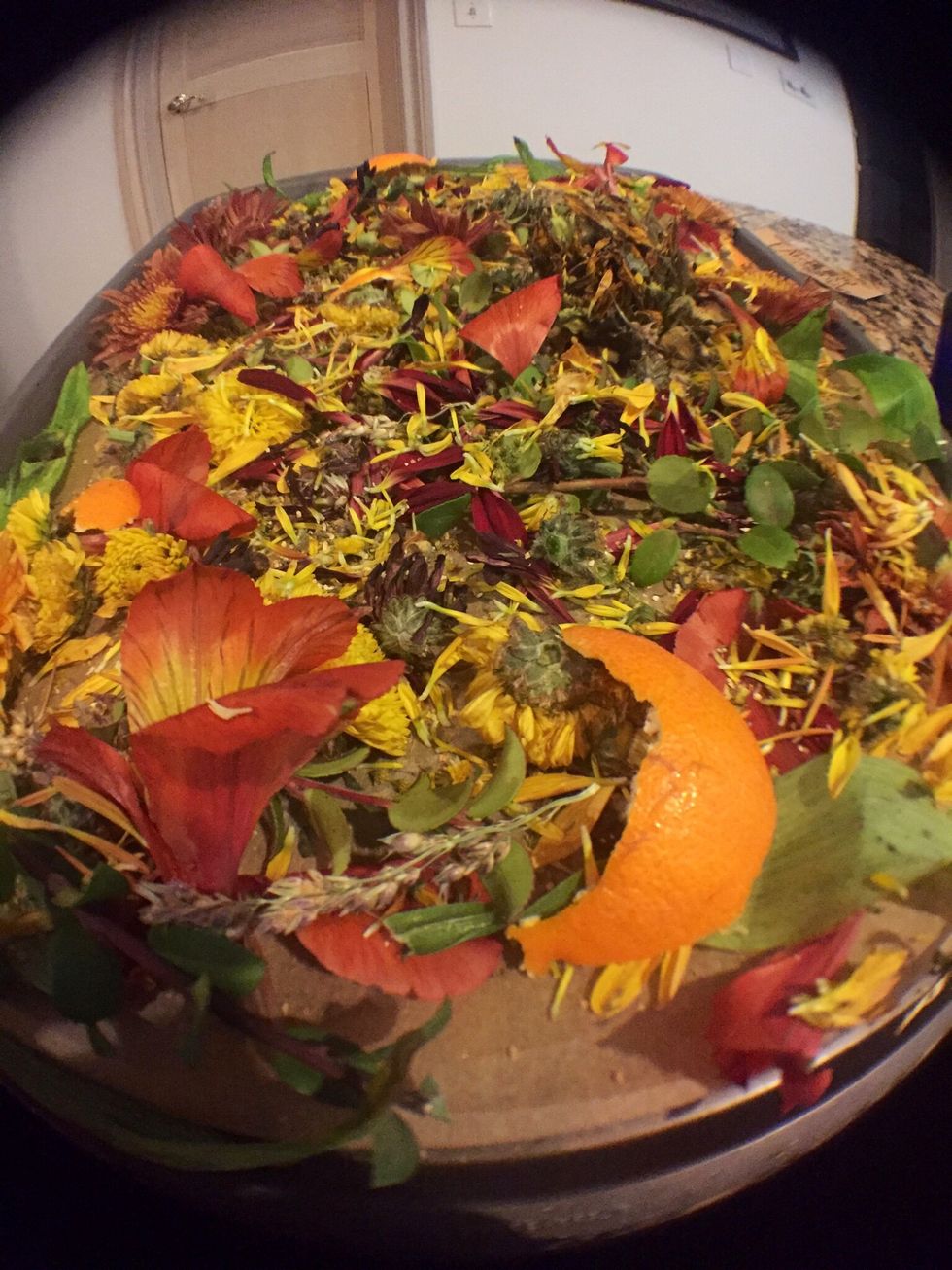 Peel clementine and enjoy a nice snack break (;