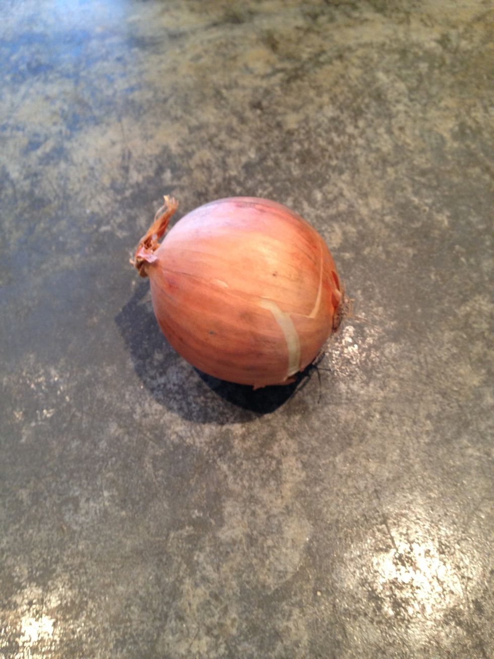 Peel onions.