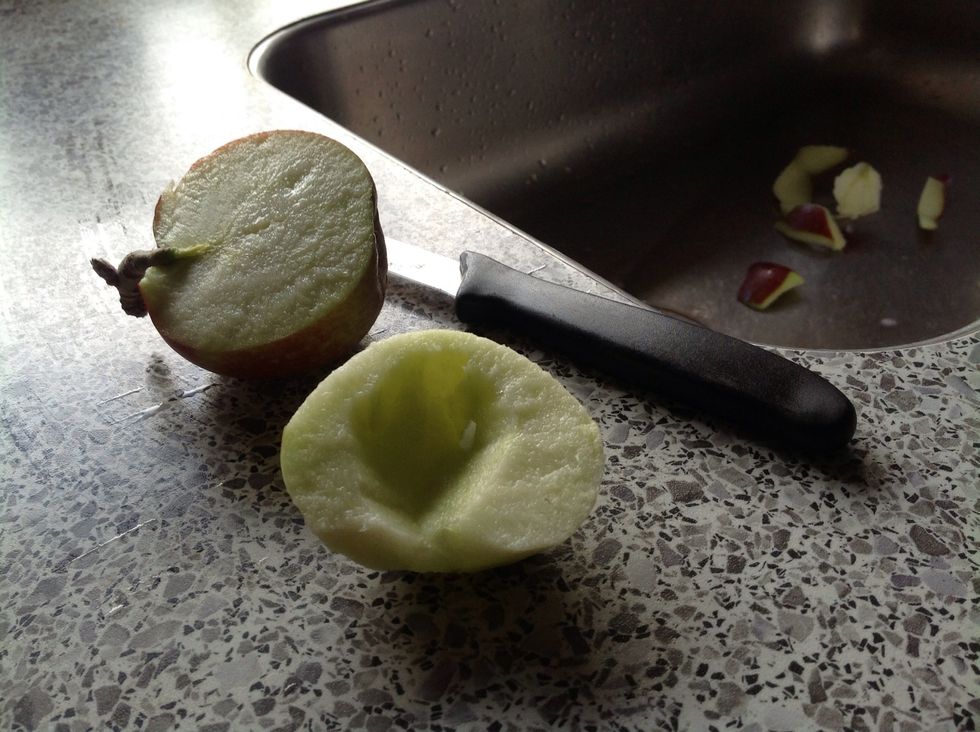 Peel your apples