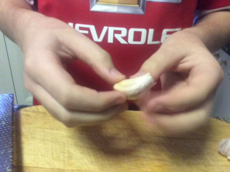 Peel your garlic
