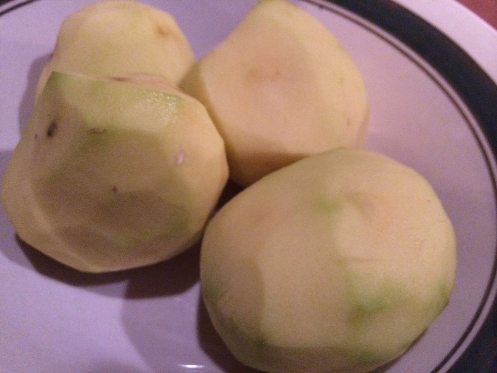 Peel your potatoes\ud83d\udc49