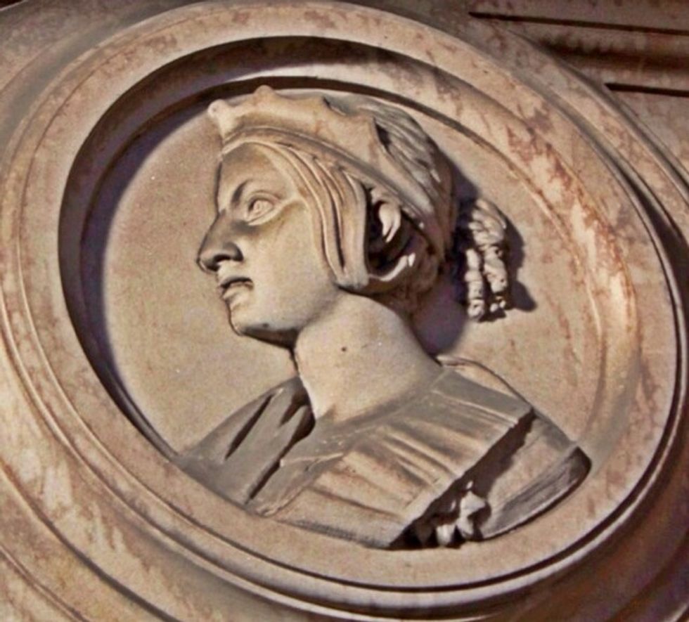 ..people walk past these faces every day...