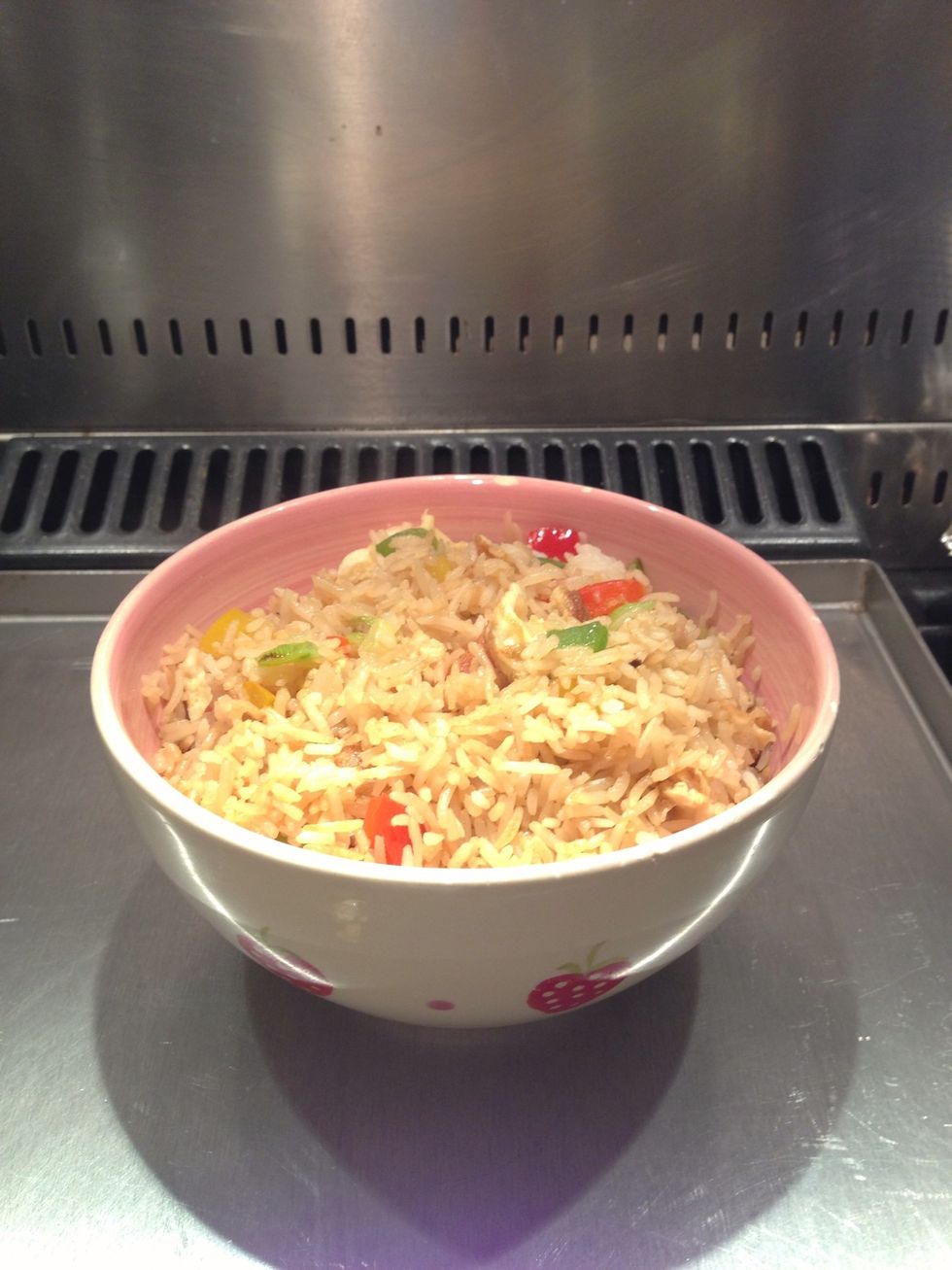 Pepper, salt to taste and your done!