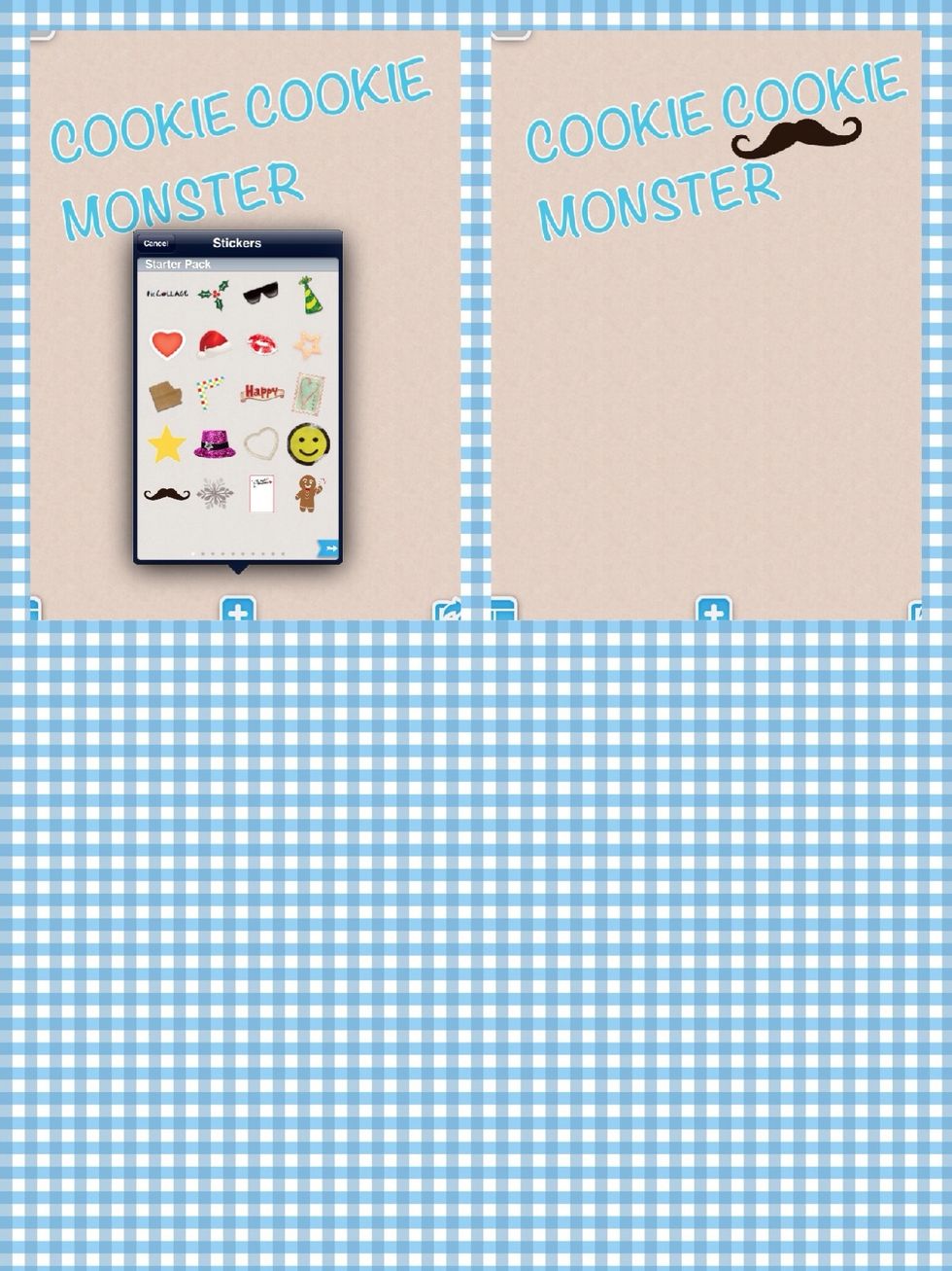 Per afegir una enganxina