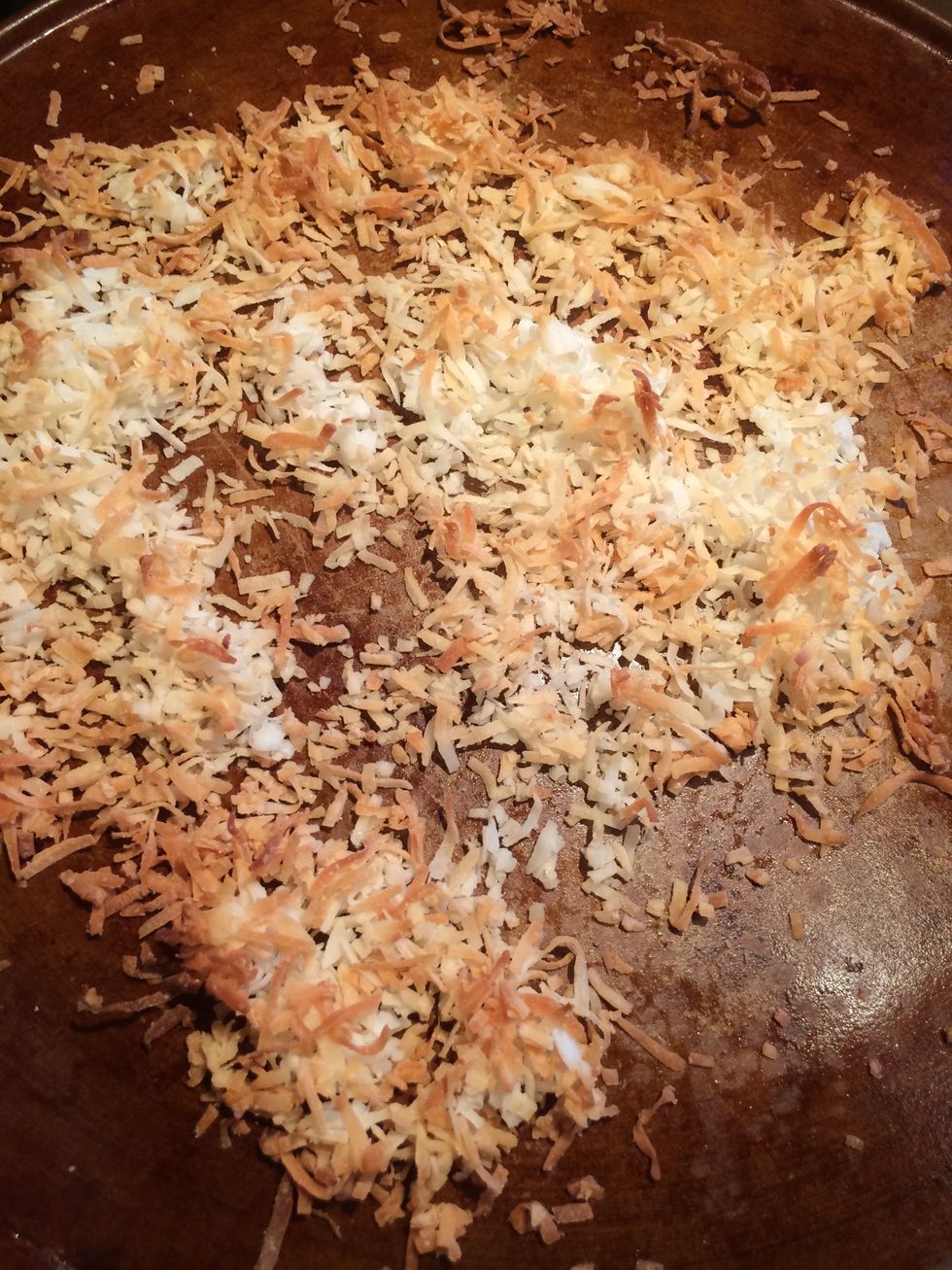 Perfect color! Remove from oven.