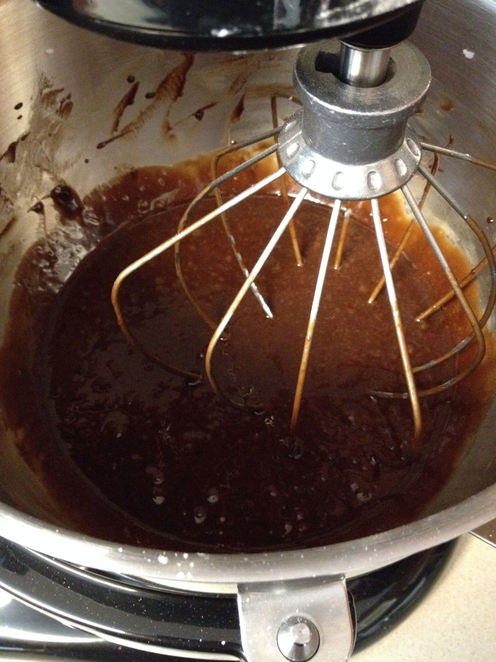 Perfect! Now add the flour