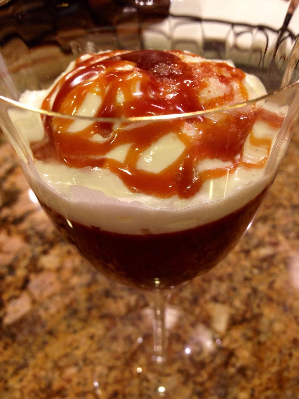 Perhaps add some fresh whipped cream and homemade caramel sauce?