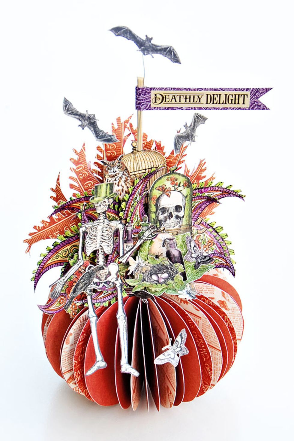 Personalize it and make it your own. Maybe try adding a Halloween scary pumpkin face.